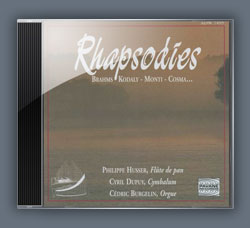 Jaquette du CD Rhapsodie