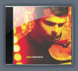Jaquette du CD Danses de Laurent Korcia