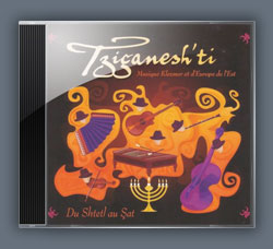 Jaquette du CD Du Shtetl au Sat